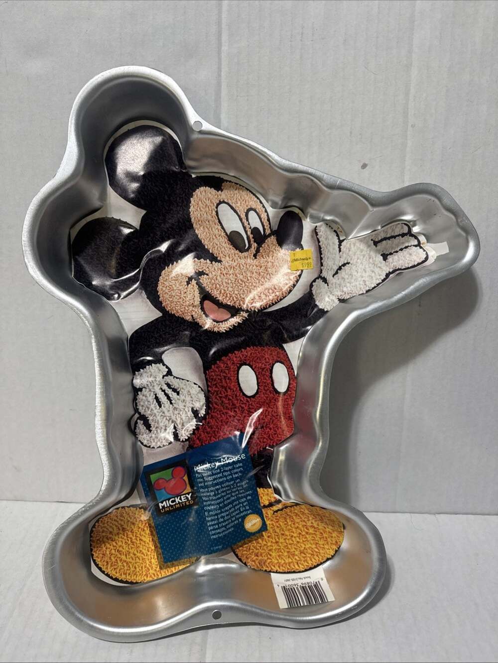 Vintage Mickey Mouse Wilton Cake Mold Pan From 1995 # 2105-3601 NEW